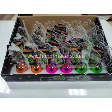 Pumpkin Head Halloween LED Mirror Light